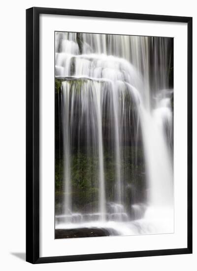 West Burton Waterfall, Wensleydale, Yorkshire Dales, Yorkshire, England, United Kingdom, Europe-Mark Sunderland-Framed Photographic Print