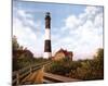 West Channel Lighthouse-Daniel Pollera-Mounted Art Print