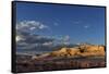 West Clark Bench in the Vermillion Cliffs Wilderness, Arizona, USA-Chuck Haney-Framed Stretched Canvas