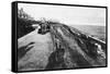 West Cliff and Gardens, Felixstowe, Suffolk, Early 20th Century-null-Framed Stretched Canvas