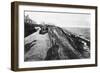 West Cliff and Gardens, Felixstowe, Suffolk, Early 20th Century-null-Framed Premium Giclee Print