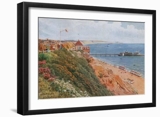 West Cliff, Bournemouth-Alfred Robert Quinton-Framed Giclee Print