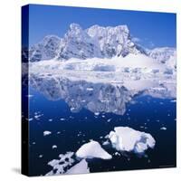 West Coast of Antarctic Peninsula, Antarctica-Geoff Renner-Stretched Canvas