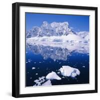 West Coast of Antarctic Peninsula, Antarctica-Geoff Renner-Framed Photographic Print