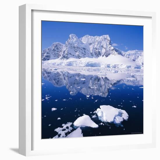 West Coast of Antarctic Peninsula, Antarctica-Geoff Renner-Framed Photographic Print