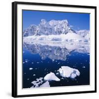 West Coast of Antarctic Peninsula, Antarctica-Geoff Renner-Framed Photographic Print