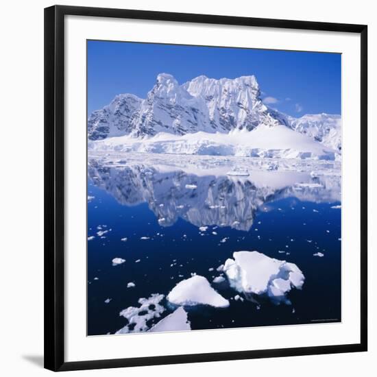 West Coast of Antarctic Peninsula, Antarctica-Geoff Renner-Framed Photographic Print