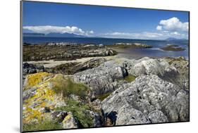 West Coast of the Scottish Highlands Looking West Towards the Small Isles-Duncan-Mounted Photographic Print