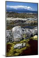 West Coast of the Scottish Highlands with the Small Isles of Rhum and Eigg on the Horizon-Duncan-Mounted Photographic Print