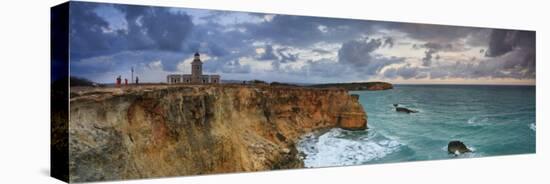 West Coast, Punta Jaguey, Faro De Cabo Rojo, Puerto Rico-Michele Falzone-Stretched Canvas