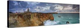 West Coast, Punta Jaguey, Faro De Cabo Rojo, Puerto Rico-Michele Falzone-Stretched Canvas