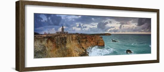 West Coast, Punta Jaguey, Faro De Cabo Rojo, Puerto Rico-Michele Falzone-Framed Photographic Print