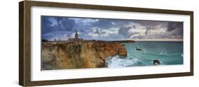 West Coast, Punta Jaguey, Faro De Cabo Rojo, Puerto Rico-Michele Falzone-Framed Photographic Print