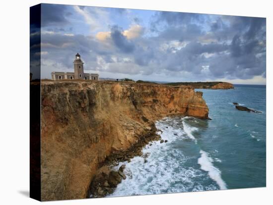 West Coast, Punta Jaguey, Faro De Cabo Rojo, Puerto Rico-Michele Falzone-Stretched Canvas