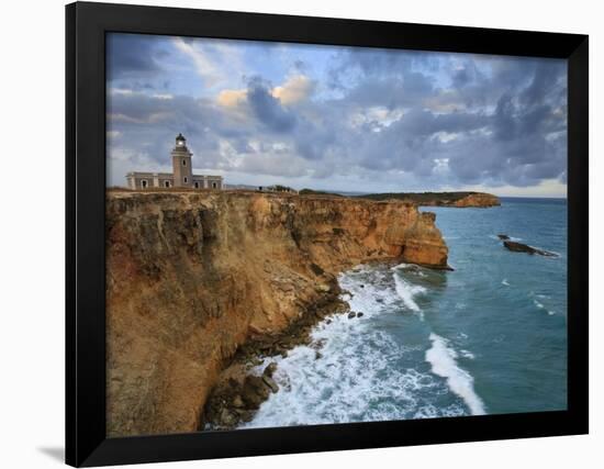 West Coast, Punta Jaguey, Faro De Cabo Rojo, Puerto Rico-Michele Falzone-Framed Photographic Print