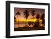 West Coast sunset, St James, Barbados, West Indies, Caribbean, Central America-Frank Fell-Framed Photographic Print