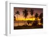 West Coast sunset, St James, Barbados, West Indies, Caribbean, Central America-Frank Fell-Framed Photographic Print