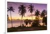 West Coast sunset, St. James, Barbados, West Indies, Caribbean, Central America-Frank Fell-Framed Photographic Print