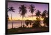 West Coast sunset, St. James, Barbados, West Indies, Caribbean, Central America-Frank Fell-Framed Photographic Print