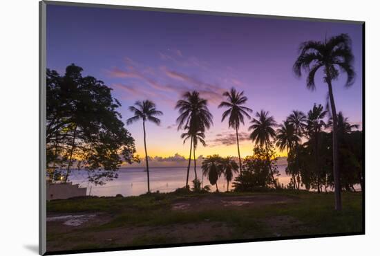 West Coast sunset, St. James, Barbados, West Indies, Caribbean, Central America-Frank Fell-Mounted Photographic Print