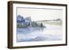 West Coast Waters-Lora Gold-Framed Art Print