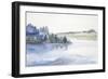 West Coast Waters-Lora Gold-Framed Art Print