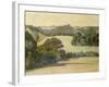 West Country Landscape-Robert Bevan-Framed Giclee Print