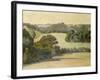 West Country Landscape-Robert Bevan-Framed Giclee Print