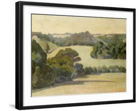 West Country Landscape-Robert Bevan-Framed Giclee Print