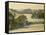 West Country Landscape-Robert Bevan-Framed Stretched Canvas