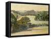 West Country Landscape-Robert Bevan-Framed Stretched Canvas