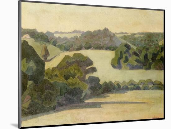 West Country Landscape-Robert Bevan-Mounted Giclee Print