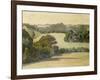 West Country Landscape-Robert Bevan-Framed Giclee Print