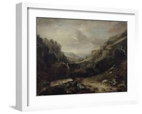 West Country Landscape-Benjamin Barker-Framed Giclee Print