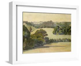 West Country Landscape-Robert Bevan-Framed Giclee Print