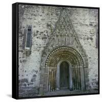 West Doorway of Clonfert Cathedral, 12th Century-CM Dixon-Framed Stretched Canvas