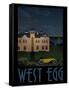 West Egg Retro Travel-null-Framed Stretched Canvas