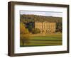 West Elevation, Chatsworth House in Autumn, Derbyshire, England-Nigel Francis-Framed Photographic Print