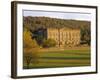 West Elevation, Chatsworth House in Autumn, Derbyshire, England-Nigel Francis-Framed Photographic Print