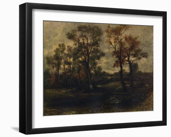 West End Fields, Hampstead, c1833-John Constable-Framed Giclee Print