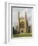 West End of Kings College Chapel, Cambridge, The History of Cambridge, Engraved Daniel Havell-Frederick Mackenzie-Framed Giclee Print