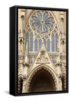West facade, Metz Cathedral, Metz, Lorraine, France-Godong-Framed Stretched Canvas