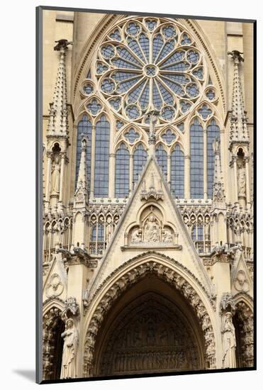 West facade, Metz Cathedral, Metz, Lorraine, France-Godong-Mounted Photographic Print