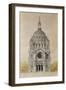 West Facade of the Church of St. Augustin, Paris, Built 1860-71-Victor Baltard-Framed Giclee Print