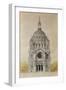 West Facade of the Church of St. Augustin, Paris, Built 1860-71-Victor Baltard-Framed Giclee Print