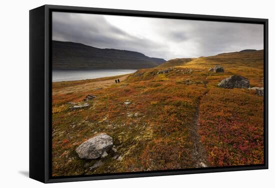 West Fjords, Iceland, Polar Regions-Michael-Framed Stretched Canvas