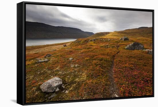 West Fjords, Iceland, Polar Regions-Michael-Framed Stretched Canvas