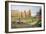 West Front and Gardens of Hatfield House, Herts-Ernest Arthur Rowe-Framed Giclee Print