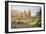 West Front and Gardens of Hatfield House, Herts-Ernest Arthur Rowe-Framed Giclee Print