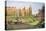 West Front and Gardens of Hatfield House, Herts-Ernest Arthur Rowe-Stretched Canvas